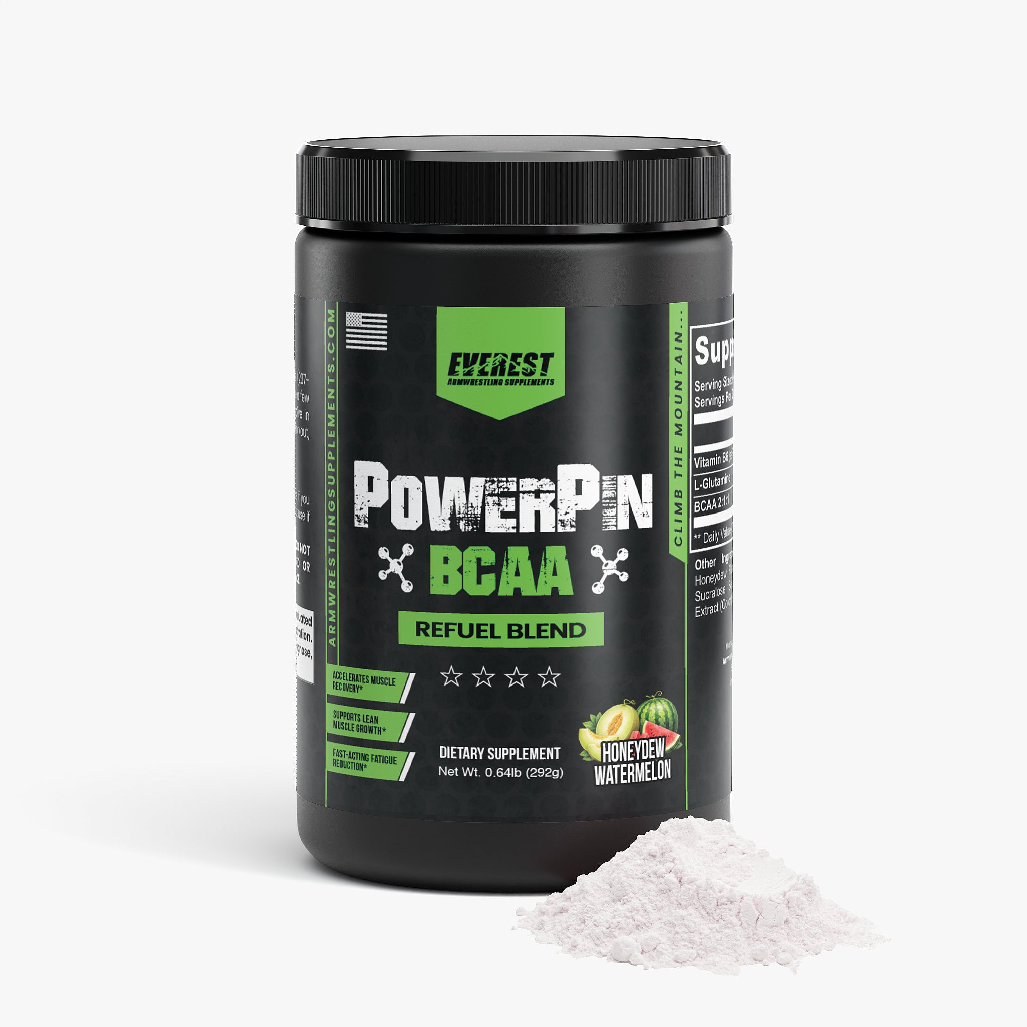 PowerPin BCAA Refuel Blend (Honeydew/Watermelon)