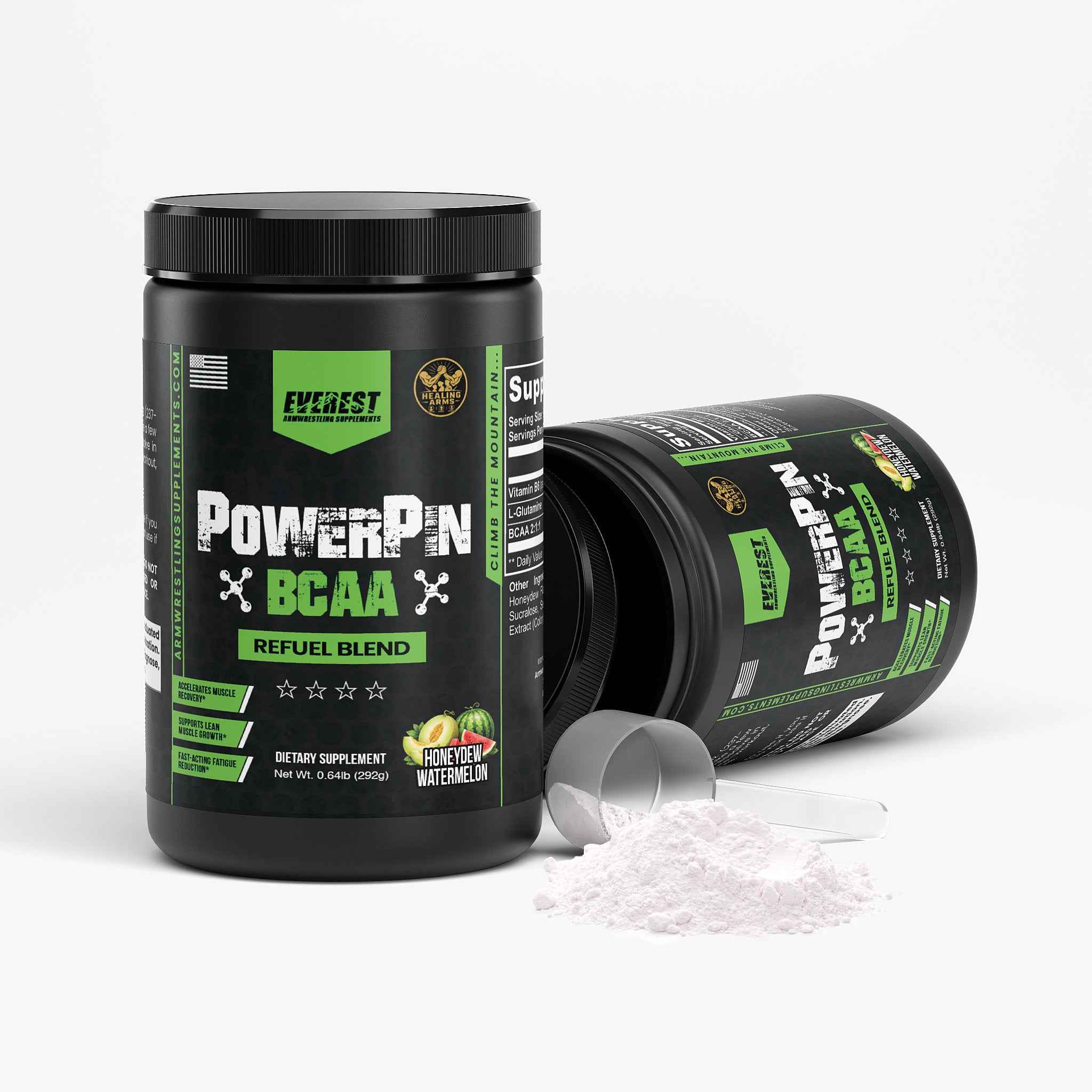PowerPin BCAA Refuel Blend | Everest Armwrestling Supplements