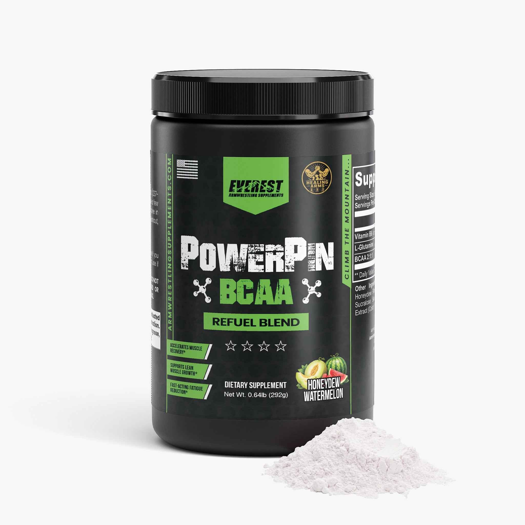 PowerPin BCAA Refuel Blend (Honeydew/Watermelon)