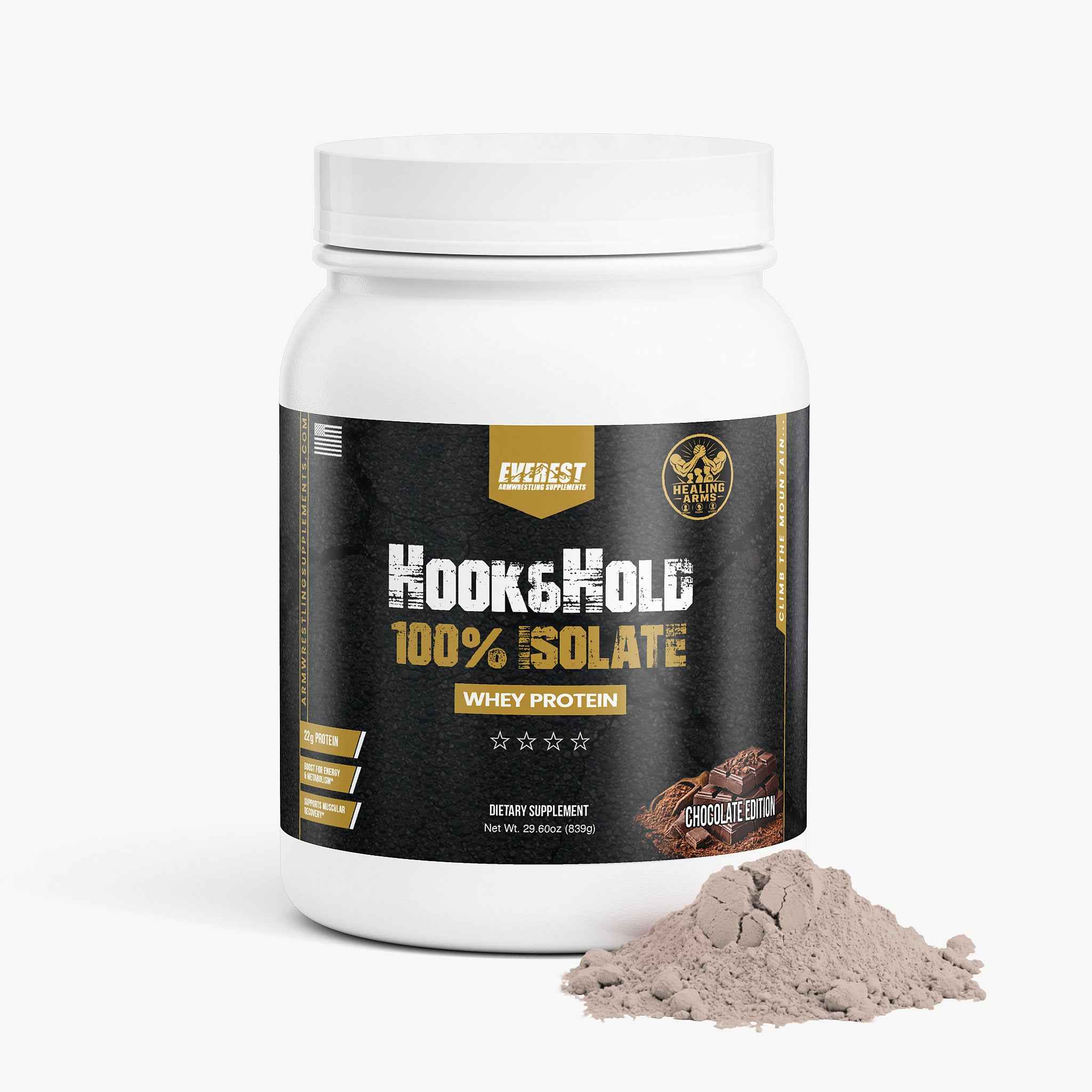 Hook&Hold 100% Whey Protein Isolate (Chocolate)
