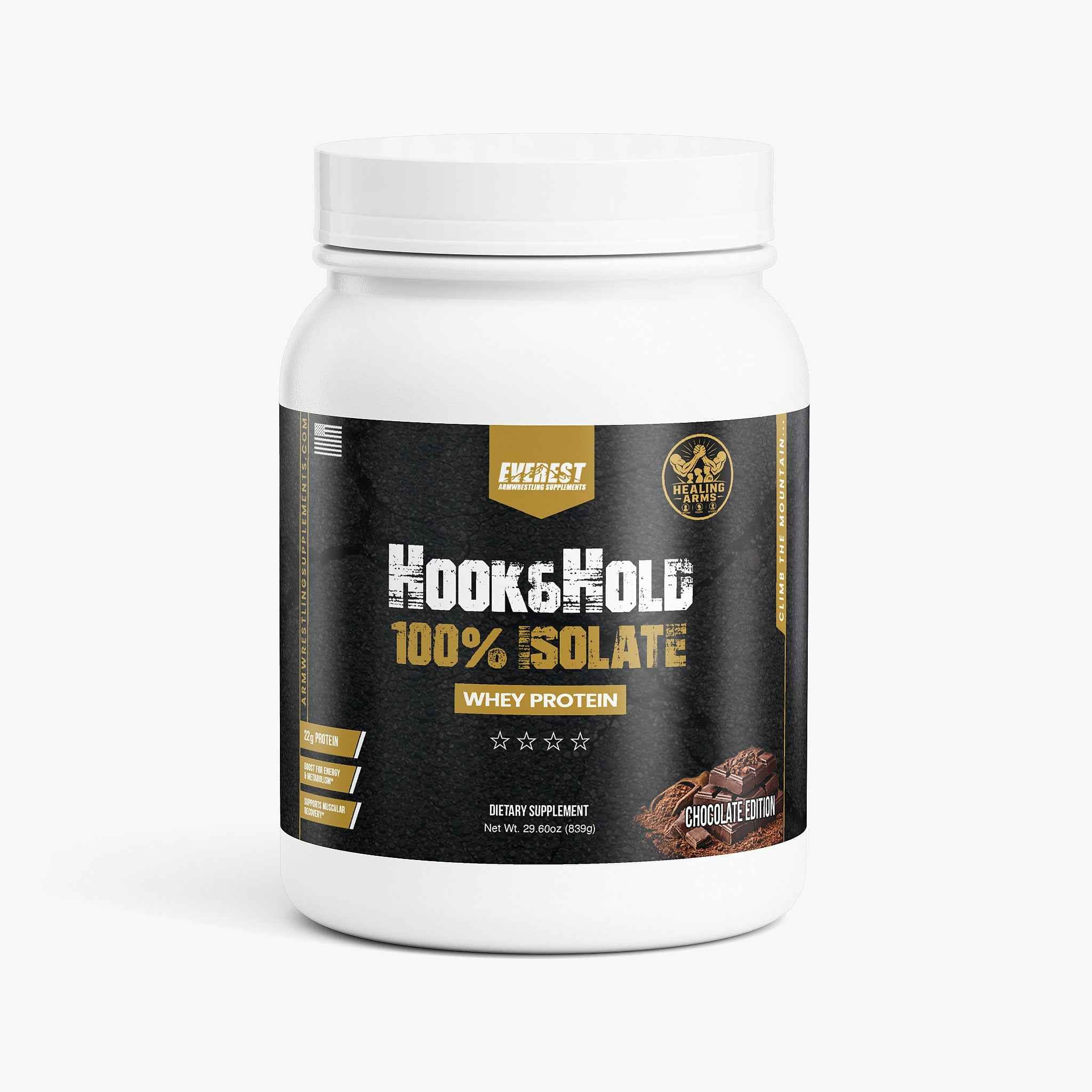 Hook&Hold 100% Whey Protein Isolate (Chocolate)