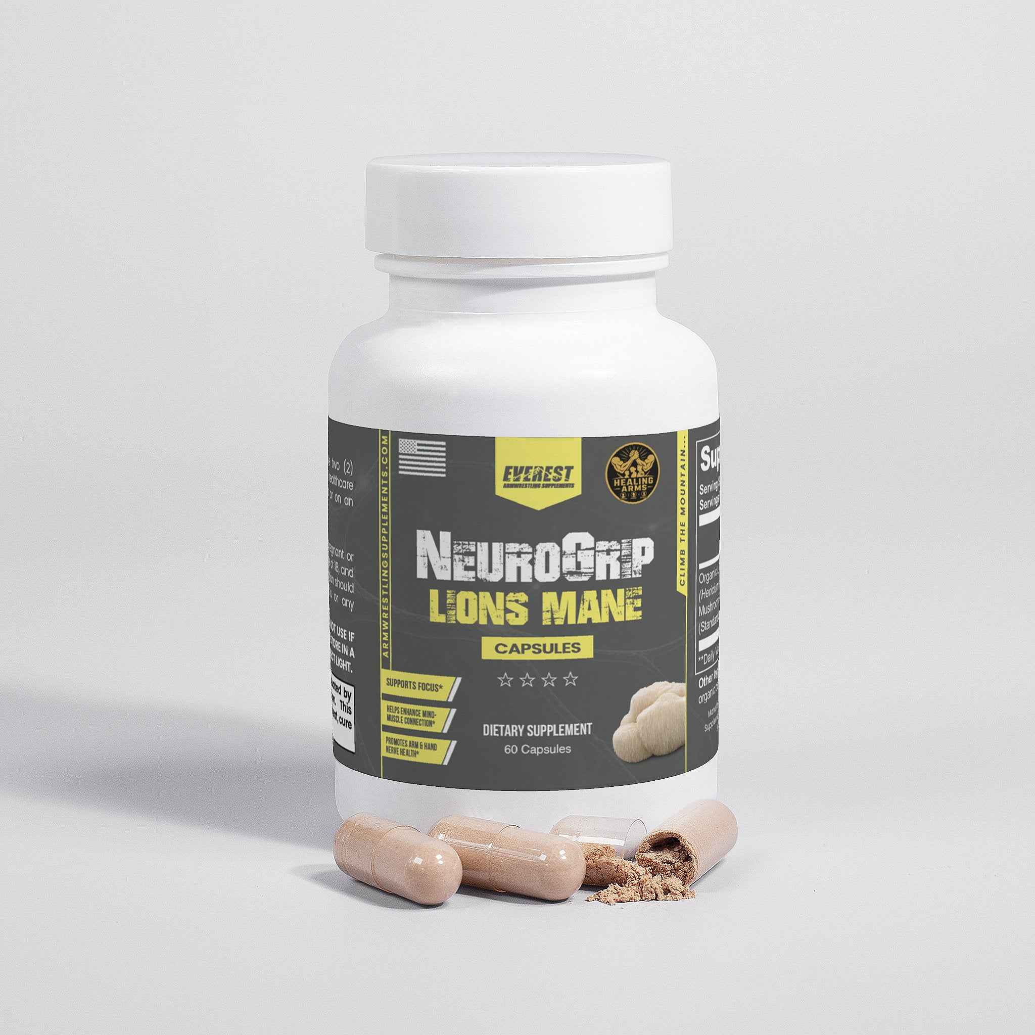 NeuroGrip Lion's Mane Focus Capsules