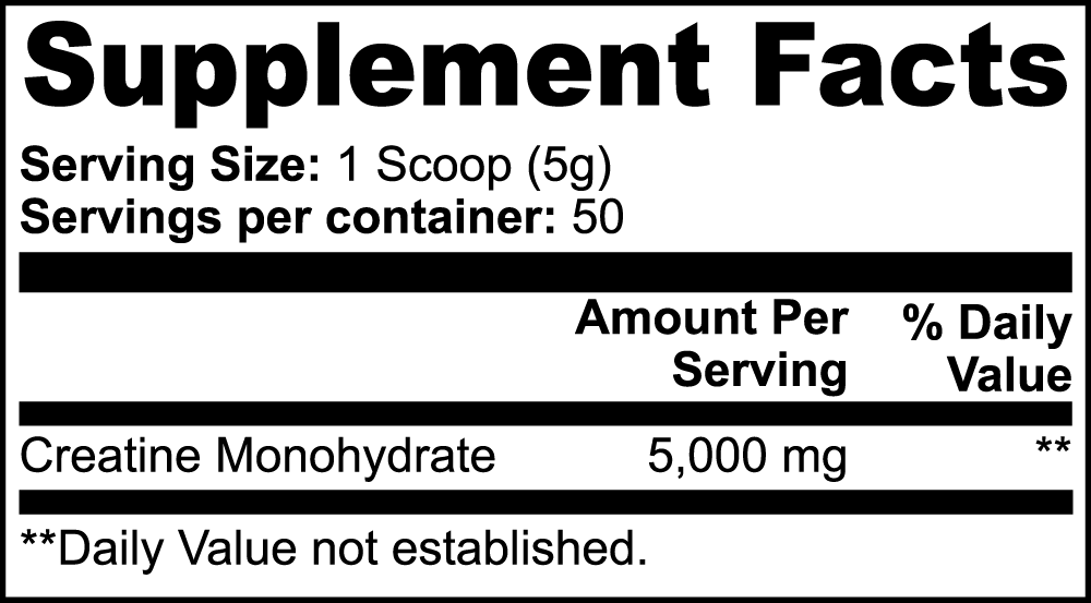 IronPull Creatine Monohydrate
