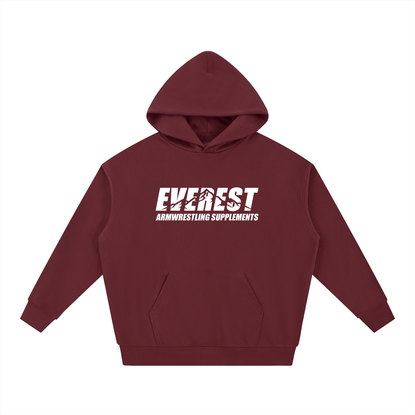 Logo Essential Heavyweight Hoodie - Everest Armwrestling Supplements