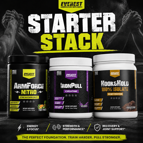 Starter Stack – SAVE 10%! - Everest Armwrestling Supplements