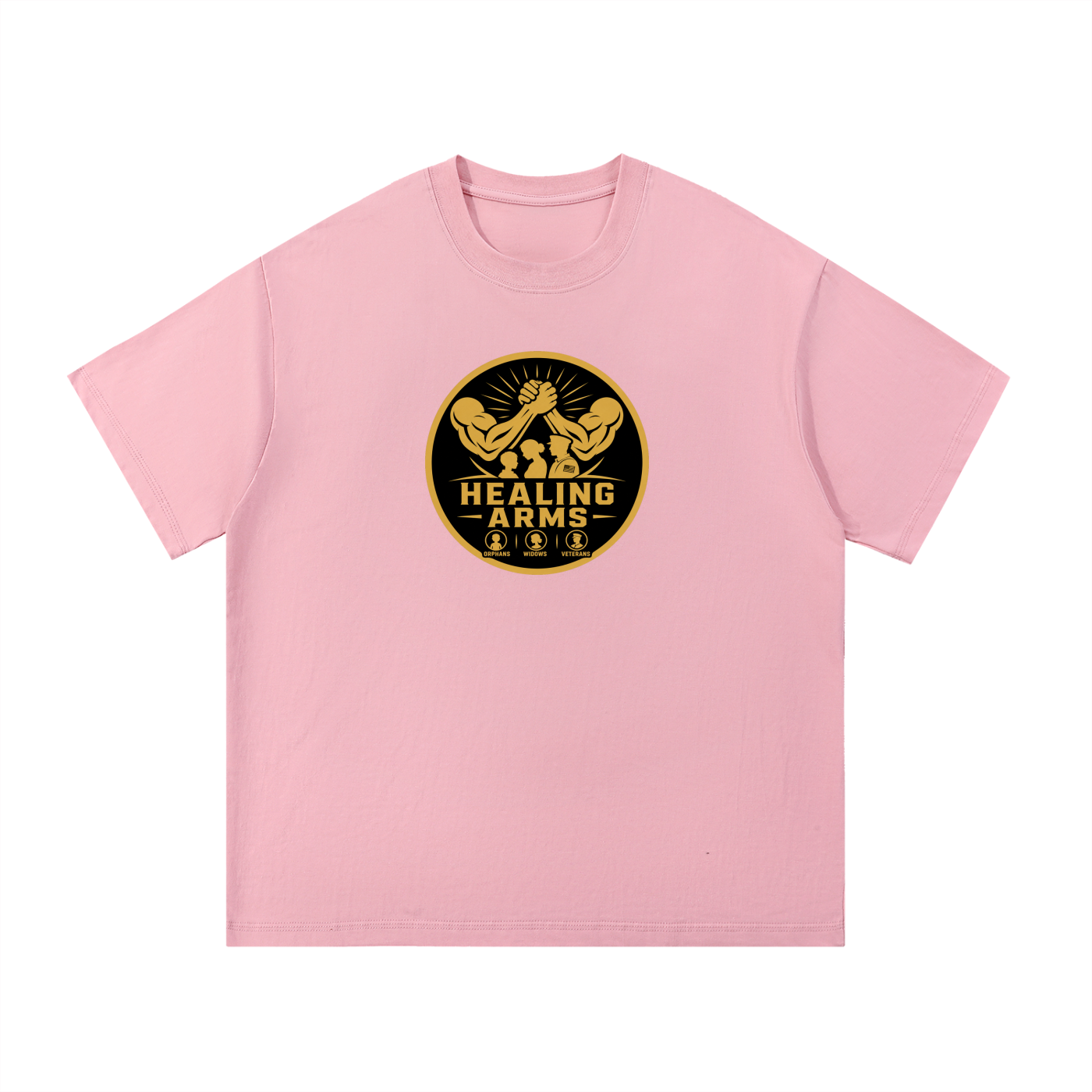 Healing Arms Essential Cotton T-Shirt - Everest Armwrestling Supplements